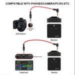 میکروفن بی سیم مدل SK750 wireless microphone بسته 2 عددی