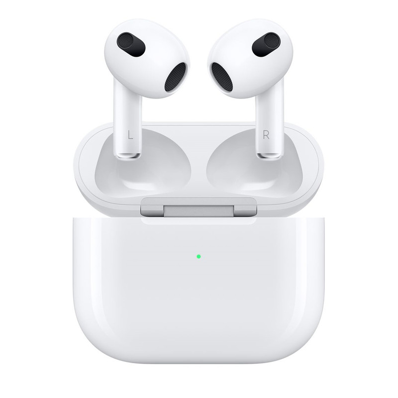 هدفون بی سیم اپل مدل AirPods 3 همراه با محفظه شارژ