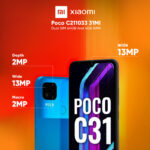 گوشی موبایل شیائومی مدل POCO C31 211033MI دو سیم‌ کارت ظرفیت 64 گیگابایت و رم 4 گیگابایت