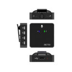 میکروفن بی سیم مدل SK750 wireless microphone بسته 2 عددی