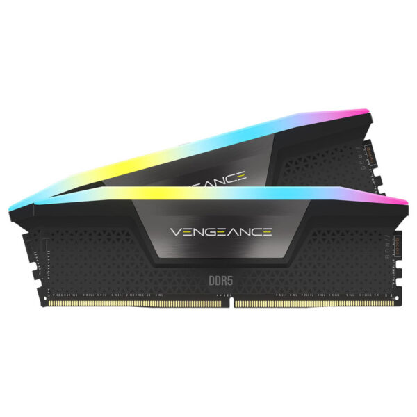 رم دسکتاپ DDR5 دو کاناله 6600 مگاهرتز CL32 کورسیر مدل VENGEANCE RGB ظرفیت 96 گیگابایت