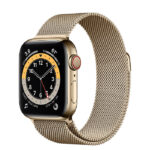 ساعت هوشمند اپل مدل  Milanese Loop 44mm دارای قابلیت های صفحه نمایش لمسی بند فلز