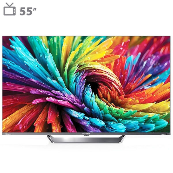 تلویزیون کیو ال ای دی هوشمند آیوا مدل ZQ-GC3H55UHD سایز 55 اینچ