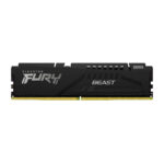 رم دسکتاپ DDR5 دو کاناله 5200 مگاهرتز CL40 کینگستون مدل Fury Beast Non ECC DIMM ظرفیت 32 گیگابایت