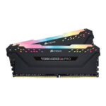 رم دسکتاپ DDR4 دو کاناله 3200 مگاهرتز CL16 کورسیر مدل VENGEANCE RGB PRO ظرفیت 32 گیگابایت