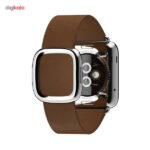 ساعت هوشمند اپل واچ مدل 38mm Stainless Steel Case with Brown Modern Buckle