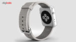 ساعت هوشمند اپل واچ سری 2 مدل 42mm Silver Aluminum Case with Pearl Woven Nylon Band