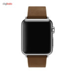 ساعت هوشمند اپل واچ مدل 38mm Stainless Steel Case with Brown Modern Buckle