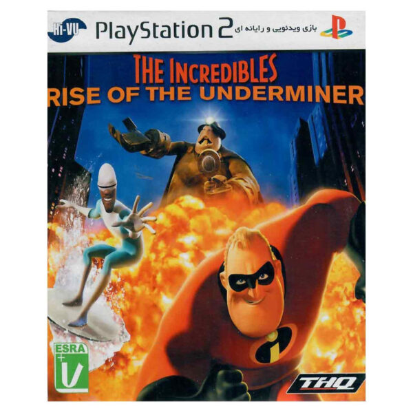 بازی The Incredibles مخصوص PS2