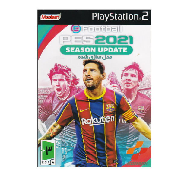 بازی PES 2021 SEASON UPDATE مخصوص PS2