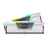 رم دسکتاپ DDR5 دو کاناله 6000 مگاهرتز CL40 کورسیر مدل VENGEANCE RGB ظرفیت 64 گیگابایت