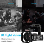 دوربین فیلم برداری وردرو مدل 4K IR Night Vision Professional