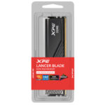 رم دسکتاپ DDR5 دو کاناله 6000 مگاهرتز CL48 ایکس پی جی مدل LANCER BLADE RGB BLACK ظرفیت 16 گیگابایت