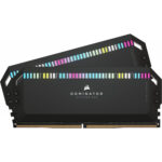 رم دسکتاپ DDR5 دو کاناله 6000 مگاهرتز CL30 کورسیر مدل Dominator Platinum RGB ظرفیت 64 گیگابایت