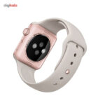 ساعت هوشمند اپل واچ مدل 42mm Rose Gold Aluminum Case with Stone Sport Band