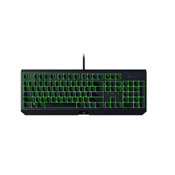 کیبورد مخصوص بازی ریزر مدل BlackWidow Essential Green Switch