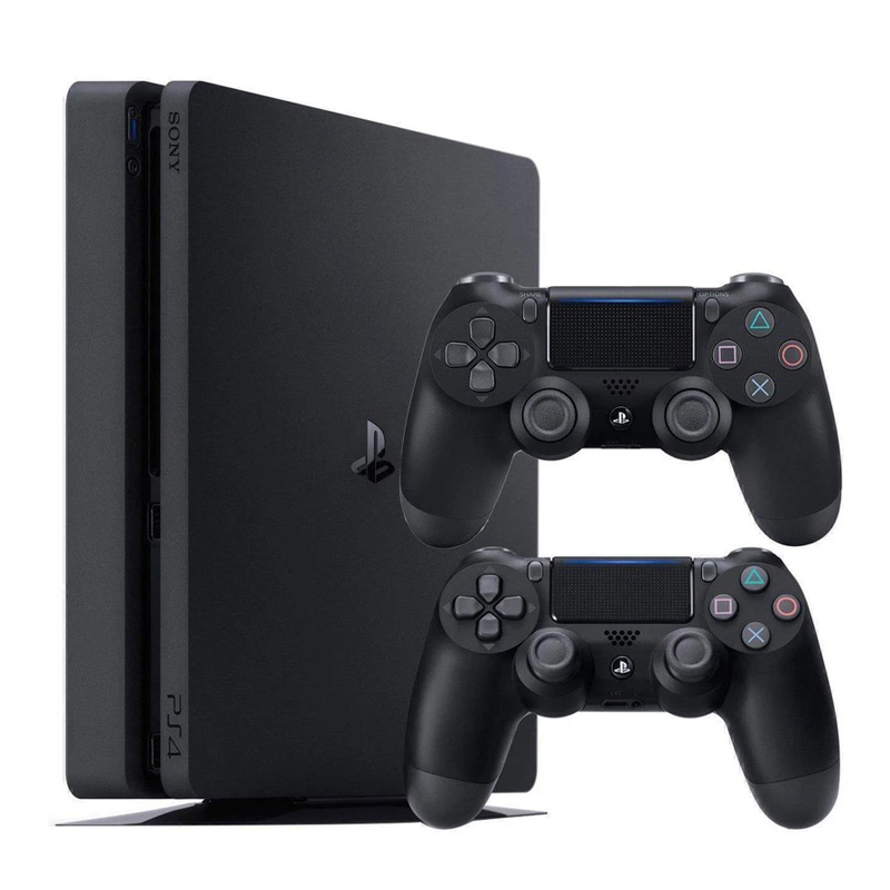 کنسول بازی سونی مدل Playstation 4 Slim کد Region 2 CUH-2200A ظرفیت 500 گیگابایت به همراه دسته اضافه