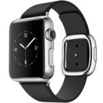 ساعت هوشمند اپل واچ مدل 38mm Stainless Steel Case with Black Modern Buckle