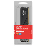 رم دسکتاپ DDR5 دو کاناله 5600 مگاهرتز CL46 ایکس پی جی مدل LANCER BLADE BLACK ظرفیت 16 گیگابایت