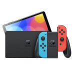 کنسول بازی قابل حمل نینتندو مدل Switch OLED Neon Blue and Neon Red Joy-Con