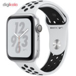 ساعت هوشمند اپل واچ 4 مدل  44mm Aluminum Case with Nike Sport Nylon Band