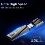 فلش مموری اس اس کا مدل SD300 USB3.2 GEN2 SSD DRIVE ظرفیت 1 ترابایت