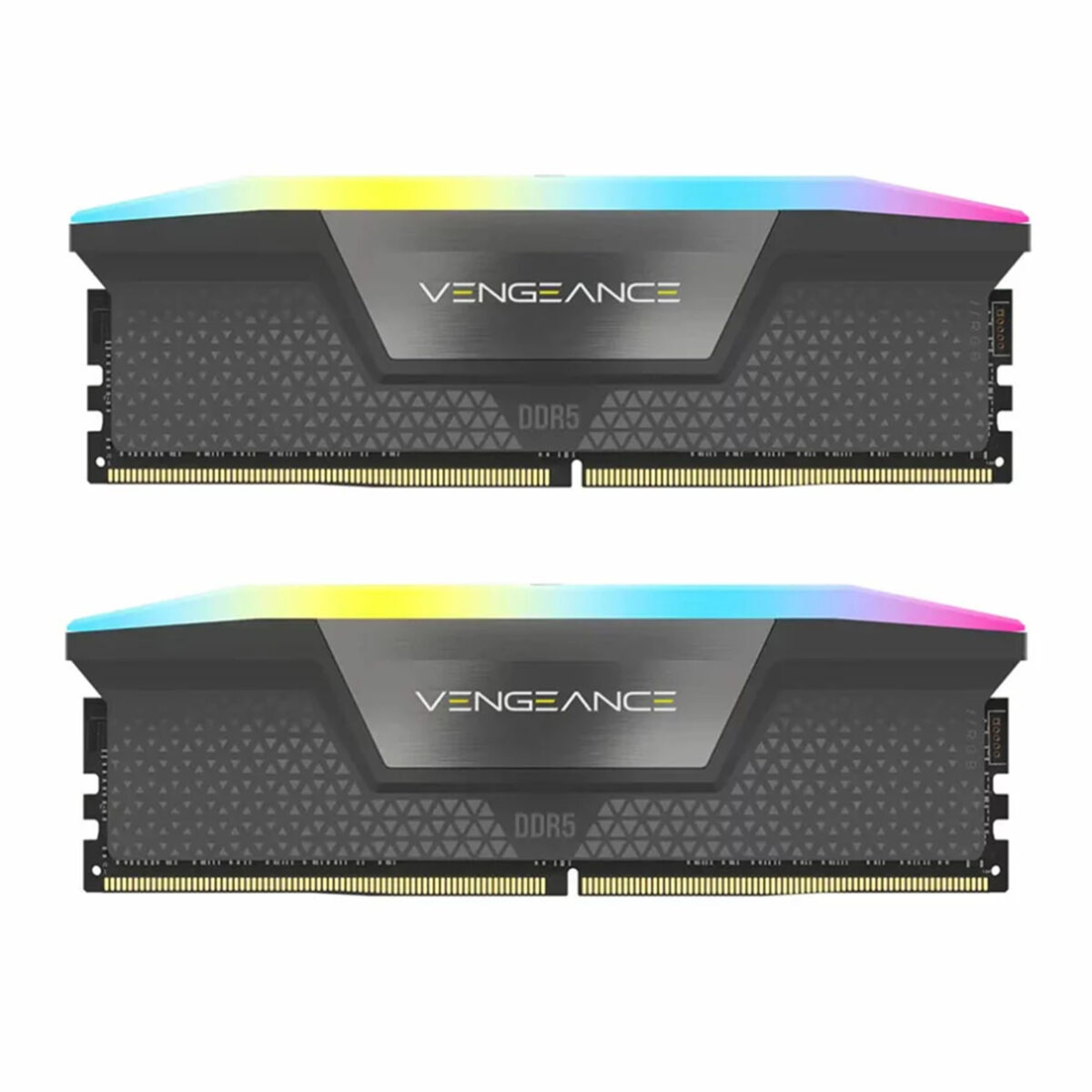 رم دسکتاپ DDR5 دو کاناله 5200 مگاهرتز CL40 کورسیر مدل VENGEANCE RGB ظرفیت64 گیگابایت