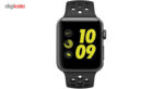 ساعت هوشمند اپل واچ سری 2 مدل   38mm Nike Plus  Space Gray Aluminum Case with Anthracite/Black Silicon Band