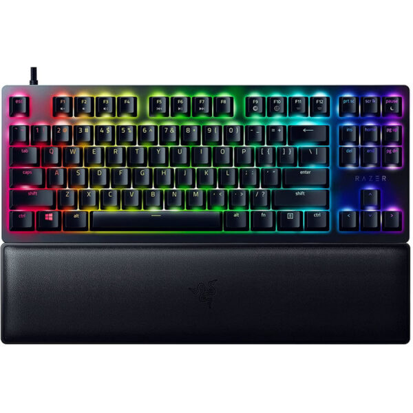 کیبورد مخصوص بازی ریزر مدل  (Red)Razer Huntsman V2 Tenkeyless - Linear Optical Switch