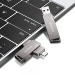 فلش مموری یوسمز مدل Typec-Usb3-High Speed-ZB202 ظرفیت 256 گیگابایت