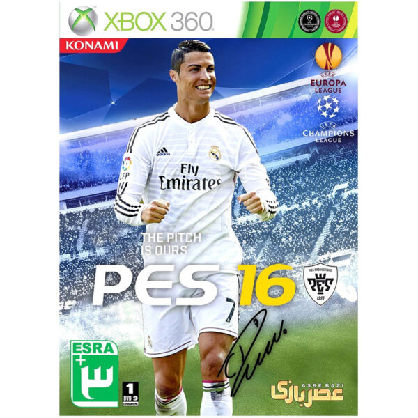 بازی PES 2016 مخصوص ایکس باکس 360