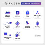 ماوس مخصوص بازی ریزر مدل DEATHADDER ESSENTIAL RZ01