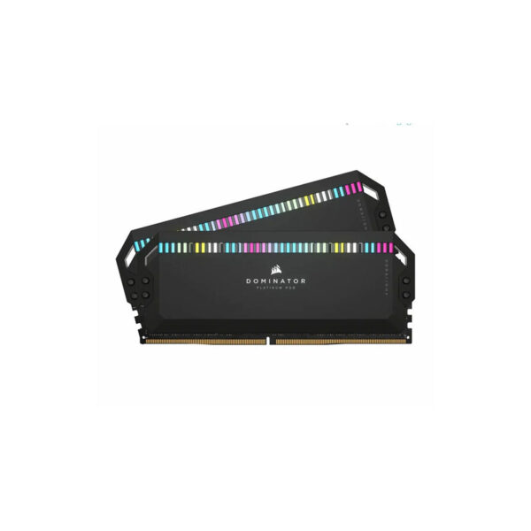 رم دسکتاپ DDR5 دو کاناله 6000  مگاهرتز CL40 کورسیر مدل Dominator Platinum RGB ظرفیت 64 گیگابایت