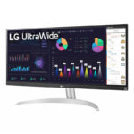 مانیتور ال جی مدل 29WQ600-W سایز 29 اینچ، رزولوشن Full HD، پنل IPS، نرخ بروزرسانی تصویر 100 هرتز، نسبت تصویر 21:9-Ultra Wide، یک پورت HDMI و یک پورت DisplayPort و یک پورت USB-C