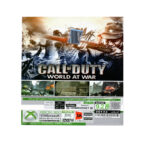 بازی CALI OF DUTY WORLD AT WAR مخصوص X-BOX 360