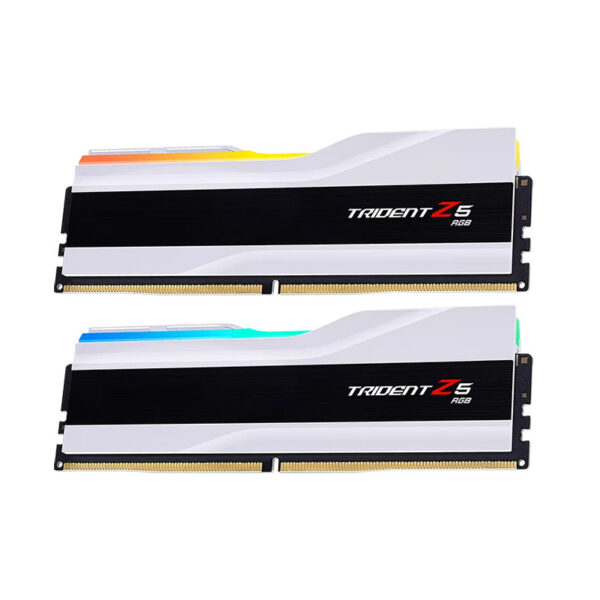 رم دسکتاپ DDR5 دوکاناله 6400 مگاهرتز CL32 جی اسکیل مدل TRIDENT Z5 RGB ظرفیت 32 گیگابایت