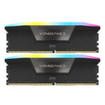 رم دسکتاپ DDR5 دو کاناله 5600 مگاهرتز CL40 کورسیر مدل VENGEANCE RGB ظرفیت 64 گیگابایت