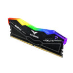 رم دسکتاپ DDR5 دوکاناله 7600 مگاهرتز CL36 تیم گروپ مدل T-FORCE DELTA RGB Black (2x16GB) ظرفیت 32 گیگابایت