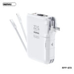 پاوربانک ریمکس مدل RPP-670-Multi compatible Chargers ظرفیت 10000 میلی آمپرساعت