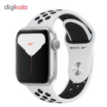 ساعت هوشمند اپل واچ سری 5 مدل 44mm Aluminum Case With Anthracite Nike Sport Silicon Band