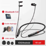 هدفون بلوتوثی لنوو مدل MPO NECKBAND HE05X 2021