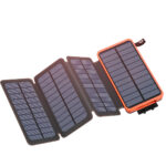 شارژ همراه خورشیدی مدل Solar 4Fold Wireless ظرفیت 20000 میلی آمپر ساعت