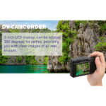 دوربین دیجیتال مدل Full HD 2.7K 30MP 4X