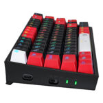 کیبورد مخصوص بازی ردراگون مدل Castor Pro K631RGB-PRO-BRW