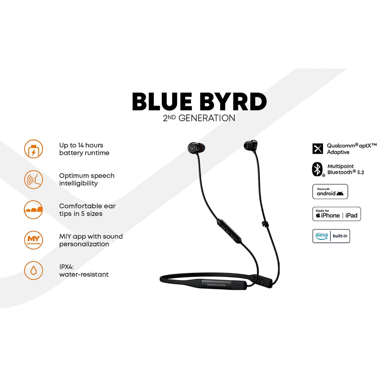 هدست بلوتوثی بیرداینامیک مدل Blue BYRD-2nd Generation