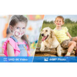 دوربین دیجیتال مدل 4K ULTRA HD 44MP 16X