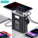 پاوربانک یوسمز مدل CD196 ظرفیت 80000 میلی آمپر ساعت