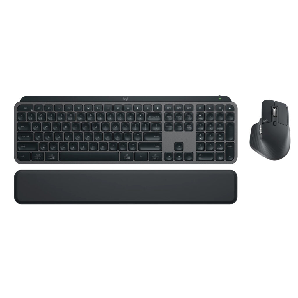 کیبورد و ماوس لاجیتک مدل MX KEYS COMBO for Business Gen 2، سوئیچ ممبران، Full-size