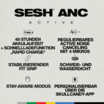 هدفون بی سیم اسکال کندی مدل Sesh ANC Active