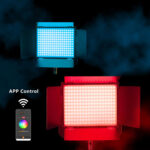 نور ثابت ال ای دی لاکسیو مدل FL100R RGB video level flat